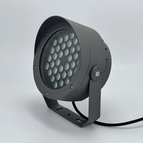 Прожектор LED зеленый G5636 36W 15 ° IP65 темно-серый