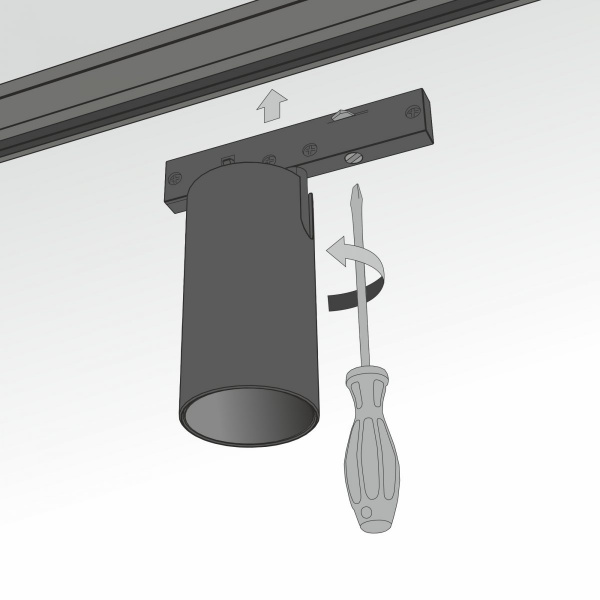 фото Mini Magnetic Трековый светильник 3W 3000K черный 85200/01