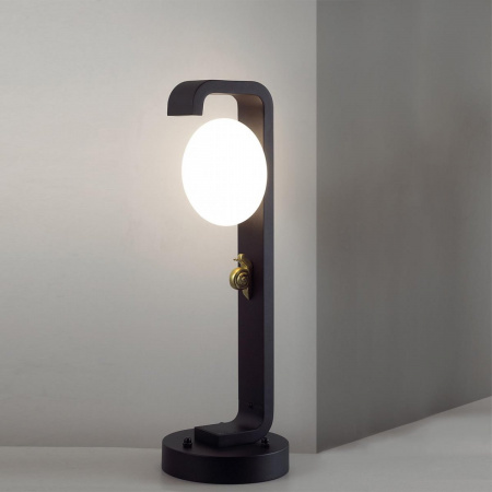 фото Уличный наземный светильник 60см IP54, черный Odeon Light LUMA, арт. 5434/1F