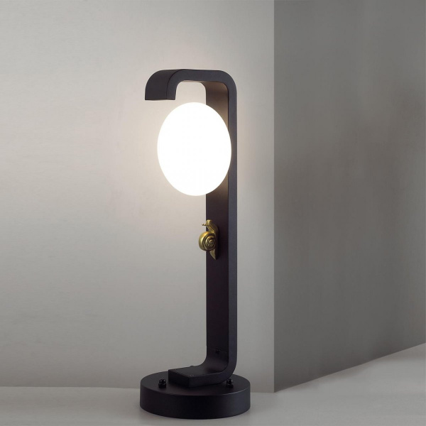 фото Уличный наземный светильник 60см IP54, черный Odeon Light LUMA, арт. 5434/1F