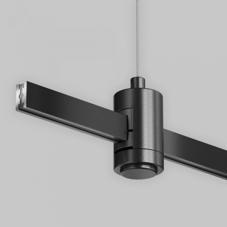 фото Подвес тросовый Hang одинарный Flarity черный Maytoni Technical TRA157SW-S1-B
