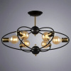фото Потолочная люстра Arte Lamp GLASGOW A1963PL-6BK