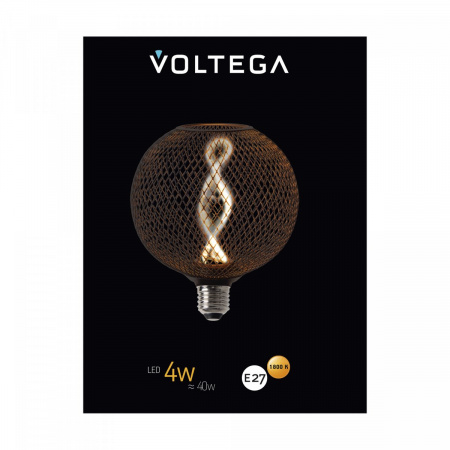 фото лампа филаментная Voltega 8596, черный