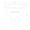 фото Светодиодная лампа Dimmable JCDR 7W 4200K GU5.3 BLG5317