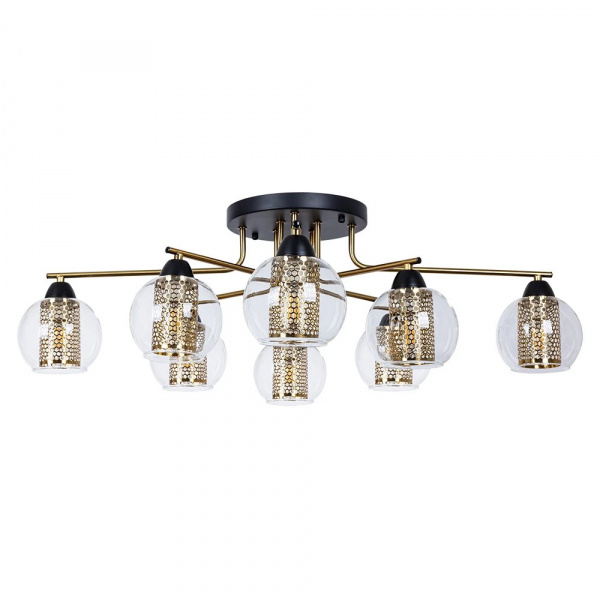 Потолочная люстра Arte Lamp MANCHESTER A7045PL-8BK