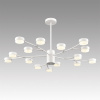 фото Металл/металл белый/белый Люстра GX53 LED 15*7W 220V TORINA COMFI, арт. 8265/15