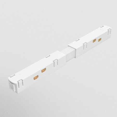 фото Коннектор питания прямой S35 белый Maytoni Technical TRA004PC-22W