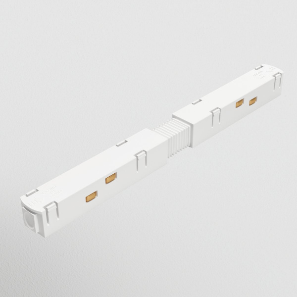 фото Коннектор питания прямой S35 белый Maytoni Technical TRA004PC-22W