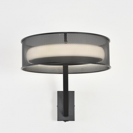 фото Черный, металл/силикон Бра LED 15W 3000/4000/6000K 220V ALVA LEDIO, арт. 8370/15WL