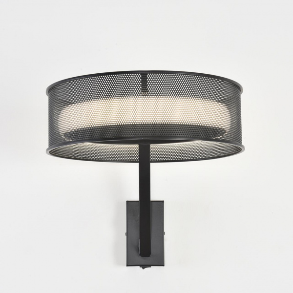 фото Черный, металл/силикон Бра LED 15W 3000/4000/6000K 220V ALVA LEDIO, арт. 8370/15WL