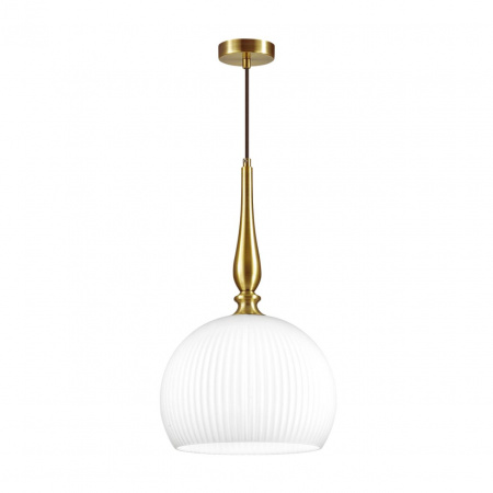 фото Белый/бронзовый Подвес E27 60W RUNGA PENDANT, арт. 4765/1