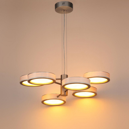 фото Люстра, никель Odeon Light RIVIERA, арт. 5451/99L