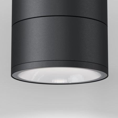 фото Уличный потолочный светильник Maytoni Outdoor Spin O310CL-L12GF3K, графит