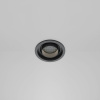 фото Встраиваемый светильник Maytoni Technical Atom DL113-GU10-01-RD-B, черный