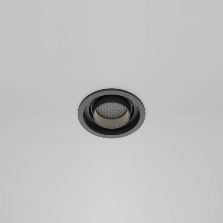 фото Встраиваемый светильник Maytoni Technical Atom DL113-GU10-01-RD-B, черный