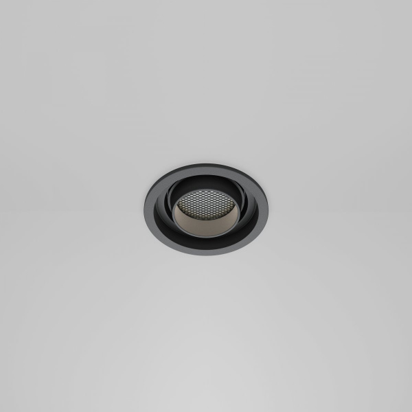 фото Встраиваемый светильник Maytoni Technical Atom DL113-GU10-01-RD-B, черный