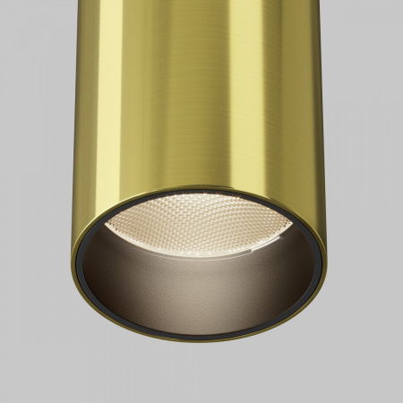 фото Потолочный светильник Maytoni Technical FOCUS LED C056CL-L12W3K-W-BS, латунь