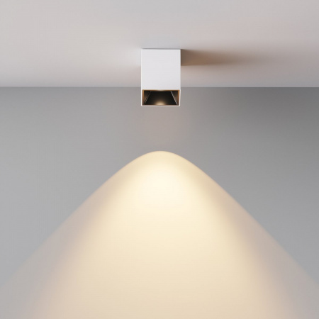 фото Потолочный светильник Maytoni Technical Alfa LED C064CL-5W3K-SQ-WB, белый