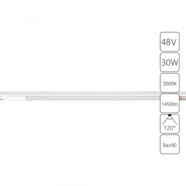 Магнитный трековый светильник Arte Lamp OPTIMA A7285PL-1WH