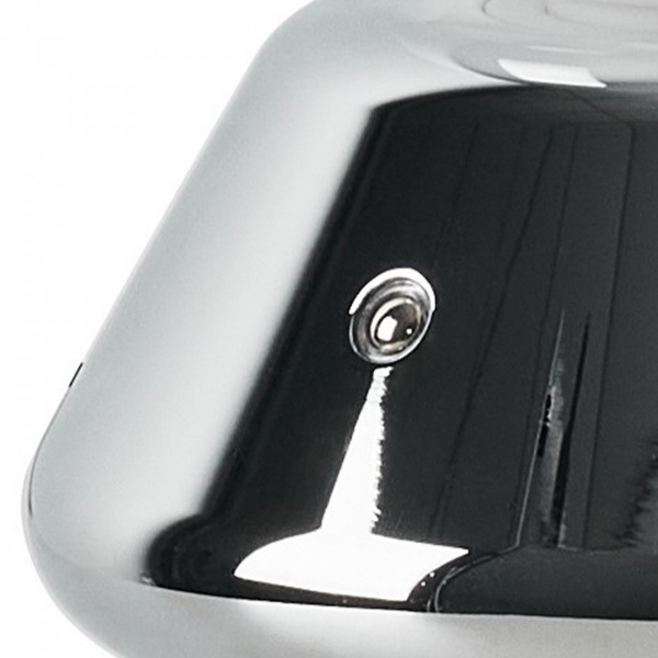 фото Настольная лампа диммируемая 10W 3000K прозрачный/хром Uovo III Lightstar 807904