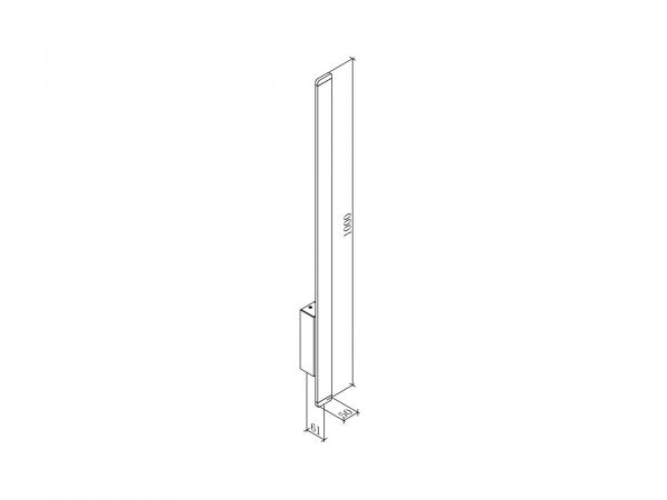 фото SWG LED светильник настенный LW-A0168S-WH-WW Белый 22Вт 3000 К