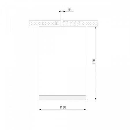 фото Накладной светодиодный светильник 25033/LED, белый, черный