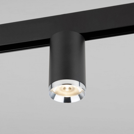 фото Slim Magnetic R06 Трековый светильник 10W 4200K Ringe черный/серебро 85506/01