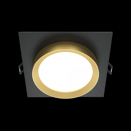 фото Встраиваемый светильник Maytoni Technical Hoop DL086-GX53-SQ-BG, черный