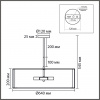 фото Золотой/бежевый, металл/текстиль Люстра потолочная Е14 7*40W 220V KORTNI PROVENCE, арт. 8287/7