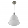 фото Никель/белый/серый, металл/керамика/ткань Подвес Е14 1*40W 220V VERMONT CLASSI, арт. 8274/1A