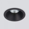 фото Встраиваемый точечный светильник 15266/LED, черный, 4200K