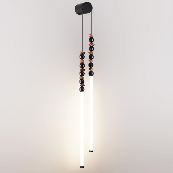 фото Светильник черный/акрил/агат/металл IP20 LED 16W 3500K 220V MONELLA HIGHTECH, арт. 7187/16WL