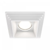 фото Встраиваемый светильник Maytoni Technical Gyps Modern DL005-1-01-W, белый