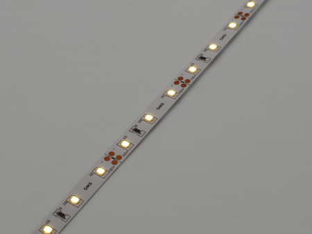 фото Светодиодная лента 2835, 60 LED/м, 4,8 Вт/м, 12В, IP20, 3M, Цвет: Теплый белый, SWG260-12-4.8-WW-M, катушка 5 м
