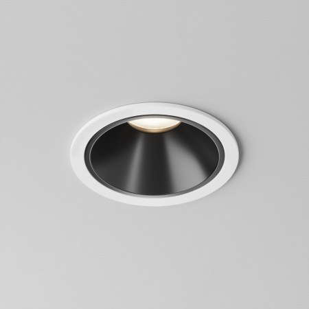 фото Декоративная черная рамка-отражатель для светильников серии Альфа / Alfa LED Maytoni Technical Ring8-10W-RD-B, черный