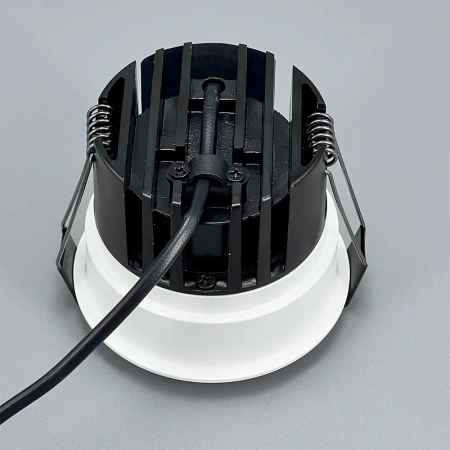 фото Свет-к LED (S1612) встр. круг. 220-240V COB 12W 4000K белый с борт WO