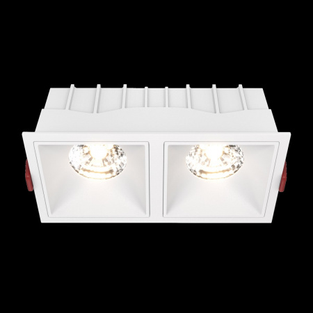 фото Встраиваемый светильник Maytoni Technical Alfa LED DL043-02-15W3K-SQ-W, белый