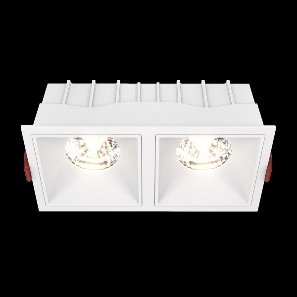 фото Встраиваемый светильник Maytoni Technical Alfa LED DL043-02-15W3K-SQ-W, белый