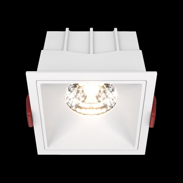 фото Встраиваемый светильник Maytoni Technical Alfa LED DL043-01-15W3K-SQ-W, белый