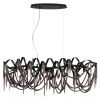 фото Черный матовый/черный хром/металл Люстра G9 10*40W CHAINY HALL, арт. 5067/10