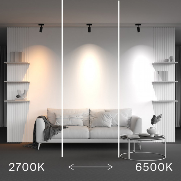 фото Трековый светильник Maytoni Technical Focus LED TR103-4-12WTW-M-B, черный