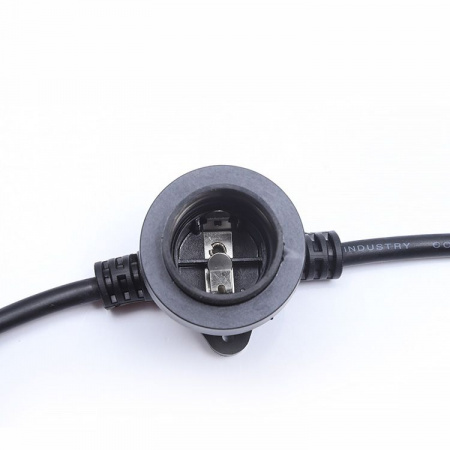 фото Гирлянда BELT Light 10м 40*Е27 IN-OUT IP44, цвет черный