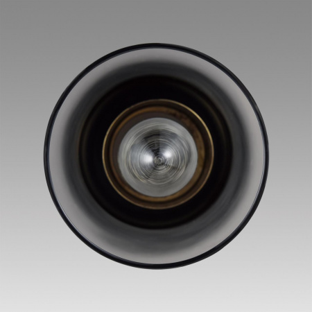 фото Черный/бронза металл/стекло Подвес Е14 1*40W 220V ISHA COMFI, арт. 8101/1A