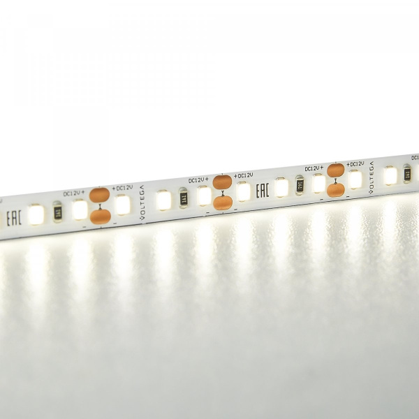 фото Светодиодная лента - 9,6 Вт LED Voltega VGL7338LS-L10W-50M, белый