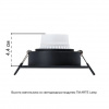 фото Точечный встраиваемый светильник Arte Lamp TARF A2178PL-1BK
