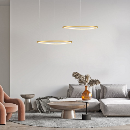 фото Подвесной светильник Maytoni Glint MOD072PL-L28BS3K, латунь