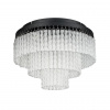 Черный/прозрачный/металл/стекло Люстра потолочная G9 11*20W 220V SPIRALS CLASSI, арт. 6576/11CR