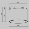 фото Трековый светильник Maytoni Technical Alfa S TR188-1-5W2.7K-M-B, черный