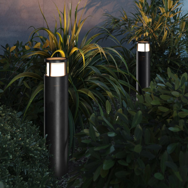 фото Ландшафтный светильник Maytoni Outdoor Wolseley Road O011FL-L6B, черный