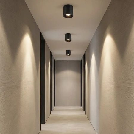 фото Свет-к LED COB накл. (WC1409) 15W 4000К IP20 36° d91*h94mm черный WO